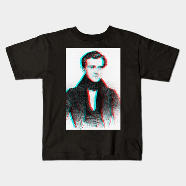 Johann Strauss Kids T-Shirt by TheMusicophile